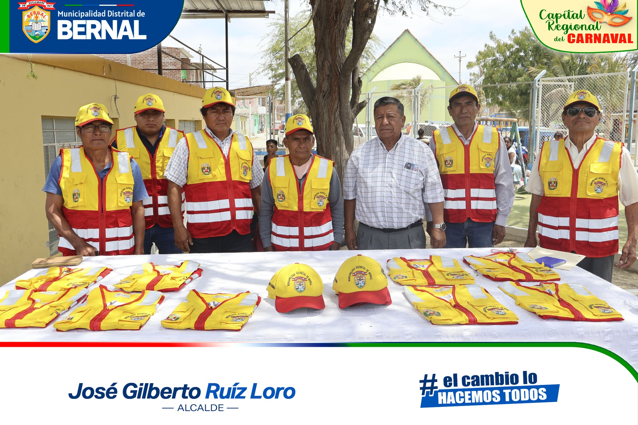 隆Comprometidos con la seguridad de Bernal!
