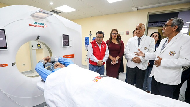 Minsa inauguró tomógrafo y resonador magnético de última tecnología en el Hospital María Auxiliadora