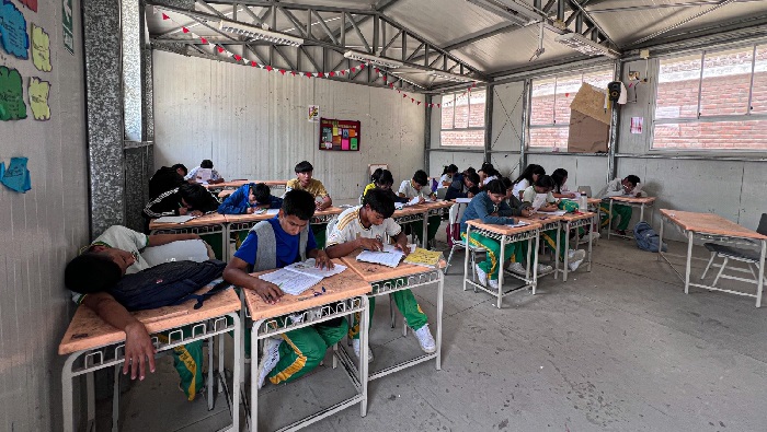 Aulas prefabricadas