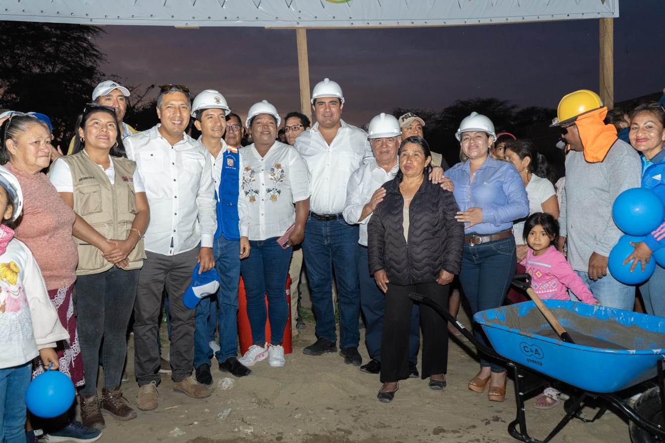 Gobernador Luis Neyra da inicio a obra de pistas y veredas en asentamiento Villa Kurt Beer-Veintiséis de Octubre
