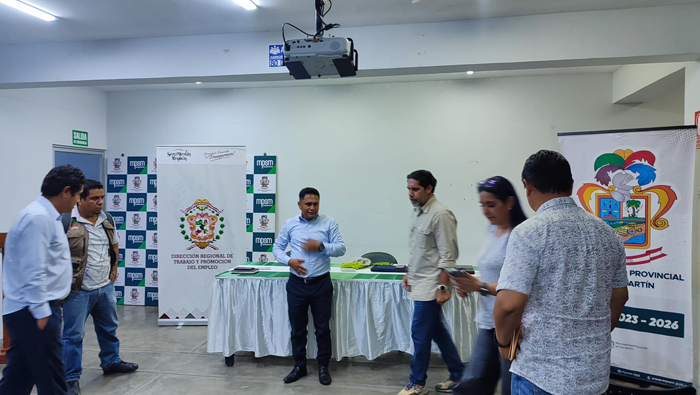 ArticulaciΓ³n con los municipios locales para el evento de Carrera Pedestre ππ»ββοΈππ»ββοΈde larga distancia en la ciudad de Tarapoto