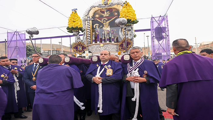 señor de los milagros en ventanilla