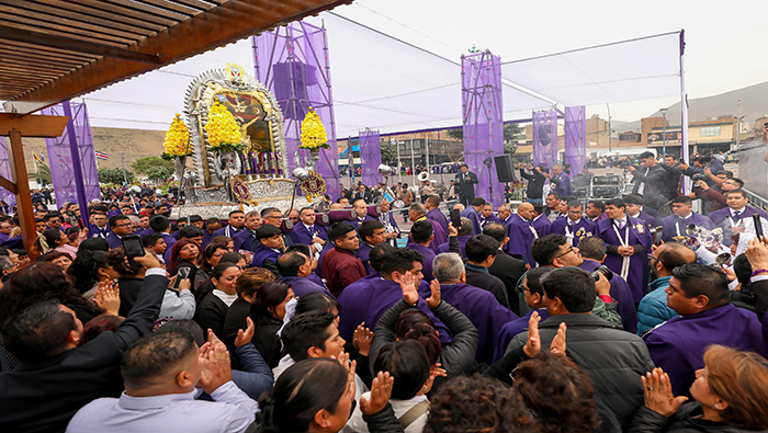 señor de los milagros en ventanilla