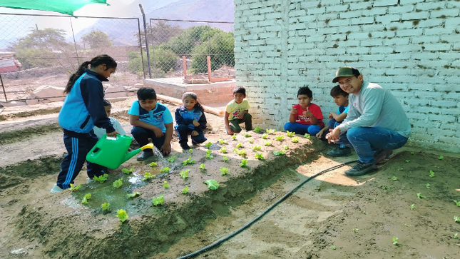 Archivo PDF de la implementación de Huertos Escolares