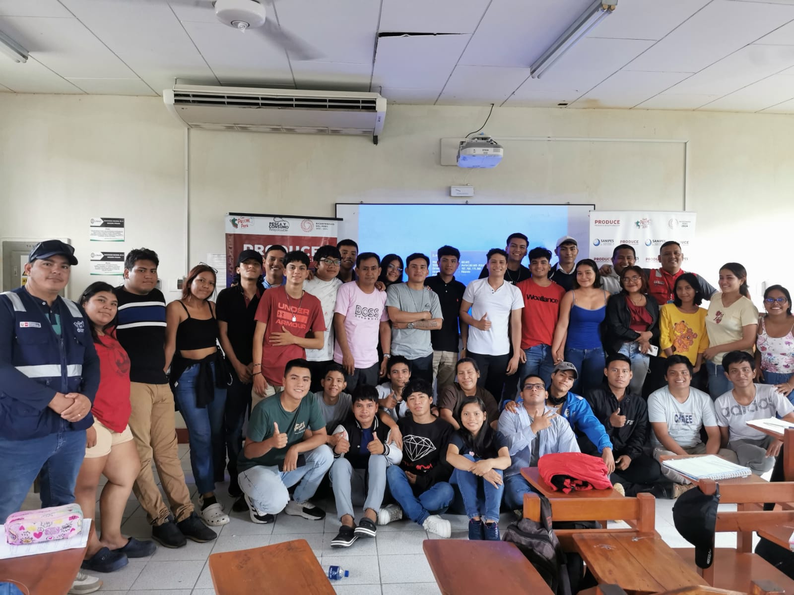 OSD Iquitos capacita a 42 estudiantes de la UNAP sobre las funciones de Sanipes en Loreto