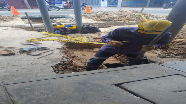 REPARACION DE DESAGUE