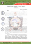 Vista preliminar de documento RESOLUCION DE ALCALDIA N° 014-2024-MDSH-A