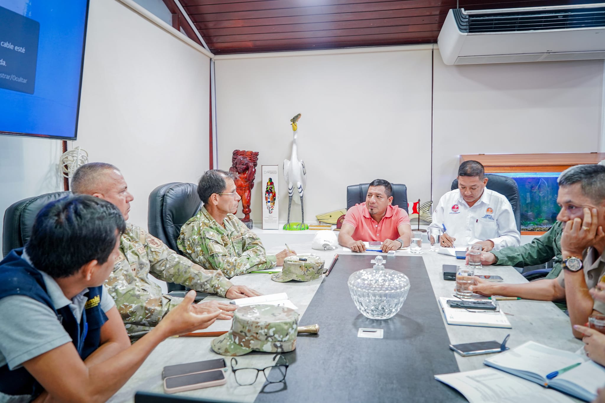 GOREL reunión de emergencia para solucionar el desabastecimiento por sequía y declaradoria por emergencia
