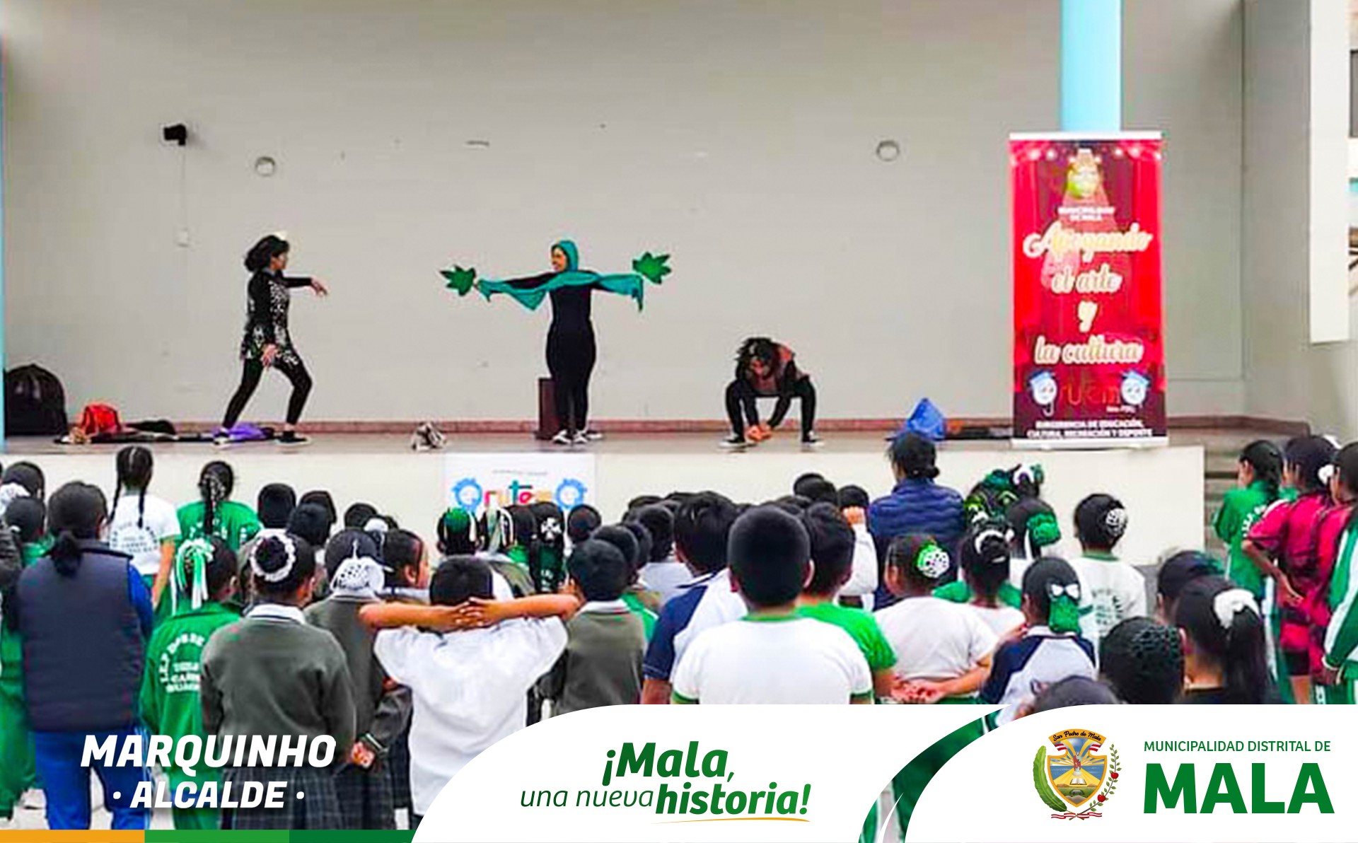 2° Teatral por Convenio entre la Municipalidad Distrital de Mala y la Asociación Cultural GRUTEMA