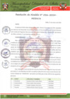 Vista preliminar de documento RESOLUCION DE ALCALDIA N° 026-2024-MDS-A