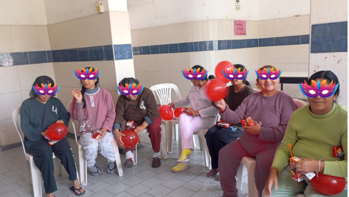 Pacientes del pabellón 4