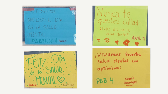 Mensajes de los usuarios
