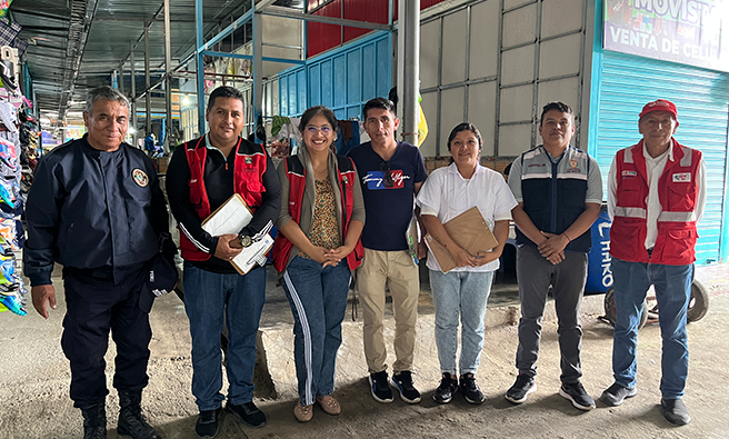 Representantes de Goresam, PRODUCE y Municipalidad Distrital de Nueva Cajamarca.