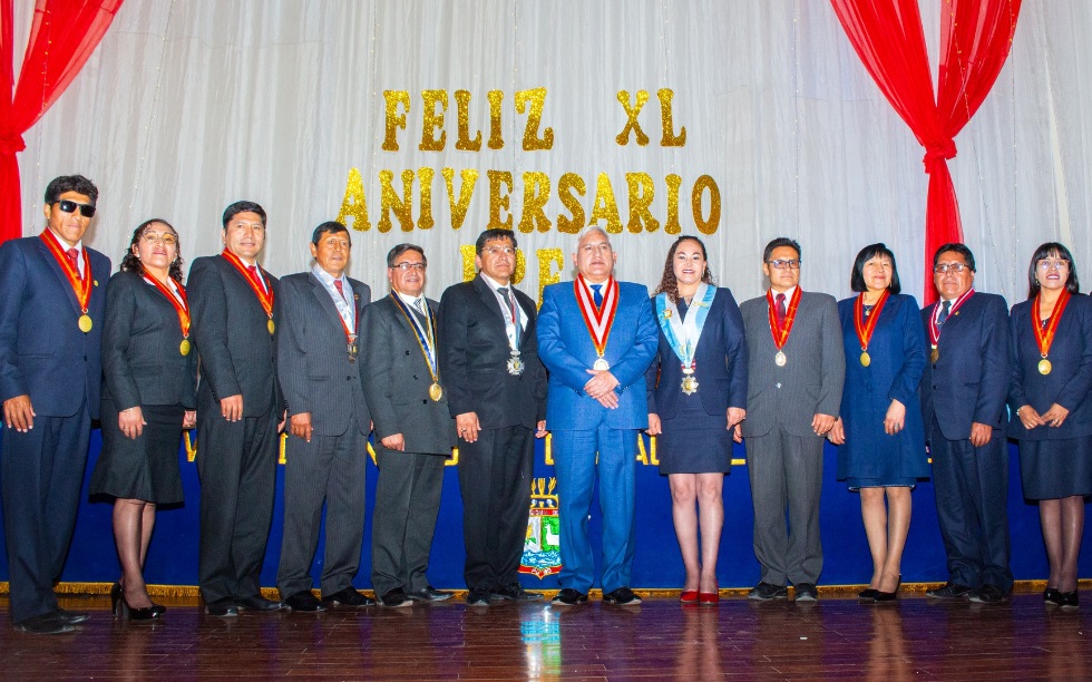 Municipalidad Provincial de Puno rinde homenaje a la Escuela Profesional de Educación Física en su 40º Aniversario