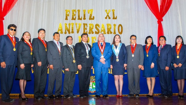 Municipalidad Provincial de Puno rinde homenaje a la Escuela Profesional de Educación Física en su 40º Aniversario