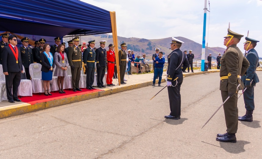 Conmemoración del 203° aniversario de la Marina de Guerra del Perú y el 145° aniversario del Combate de Angamos