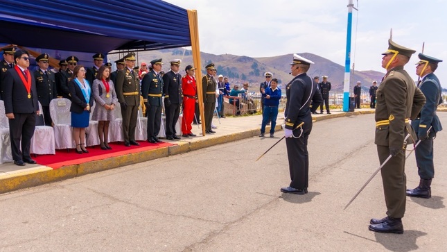 Conmemoración del 203° aniversario de la Marina de Guerra del Perú y el 145° aniversario del Combate de Angamos