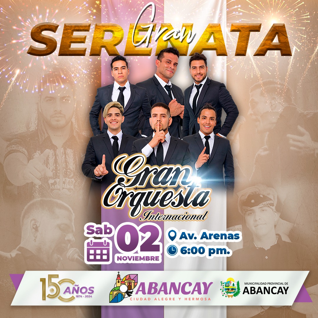 💯¡Prepárate Para Una Noche Inolvidable Con La “Gran Orquesta Internacional”!