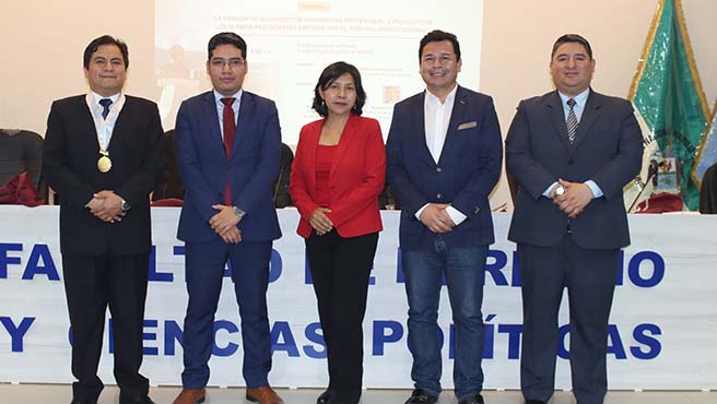 Agenda Constitucional del CEC del TC se desarrolló en la Universidad Nacional Hermilio Valdizán, en Huánuco