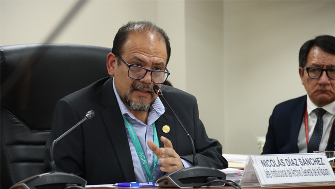 AGN acudió al Congreso para informar el estado de los documentos trasladados al Callao
