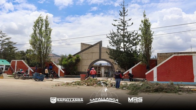 Se realizó Faenas de Limpieza en el Cementerio y Estadio de nuestro Distrito