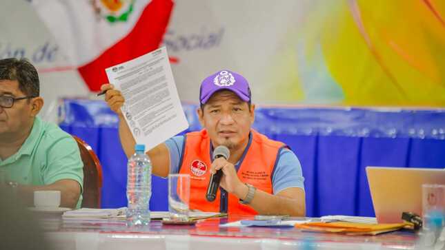 Puertas abiertas del gobernador René Chávez con líderes de la Asociación de Comunidades Nativas Kukama kukamiria 