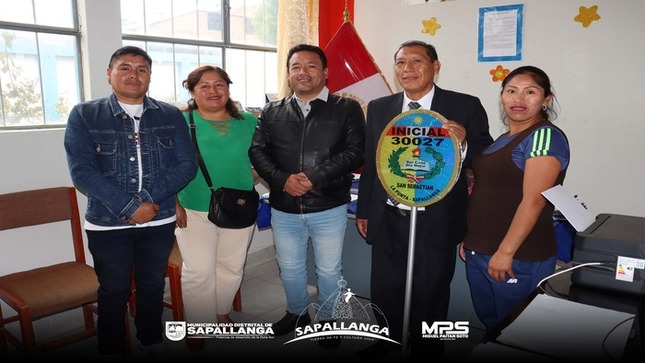 Comprometidos con la Educación: Apoyo coyuntural de la I.E. San Sebastián y Pampa Bolivar en Sapallanga.