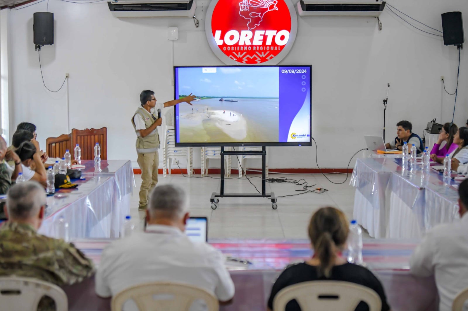 GOREL, a través de la plataforma regional de Defensa Civil, informa acciones ejecutadas frente al estado de emergencia por déficit hídrico