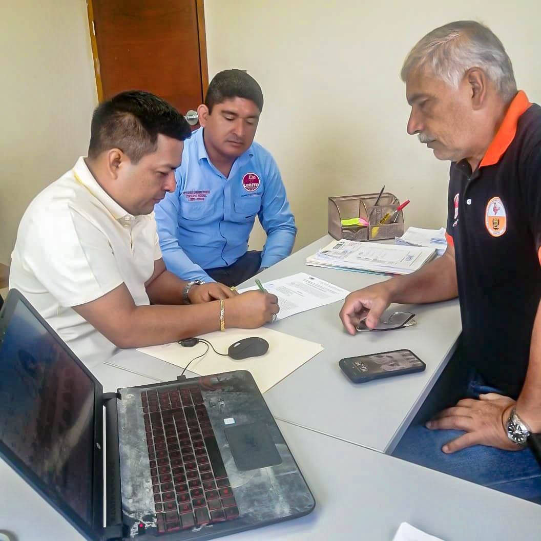 GOREL entrega bienes de ayuda humanitaria a la Municipalidad Provincial de Requena para atención a damnificados por viento y lluvia fuerte