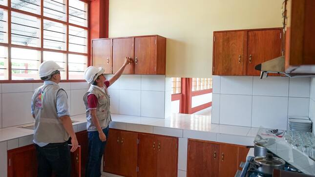 Recepción de obra en Nueva Florida