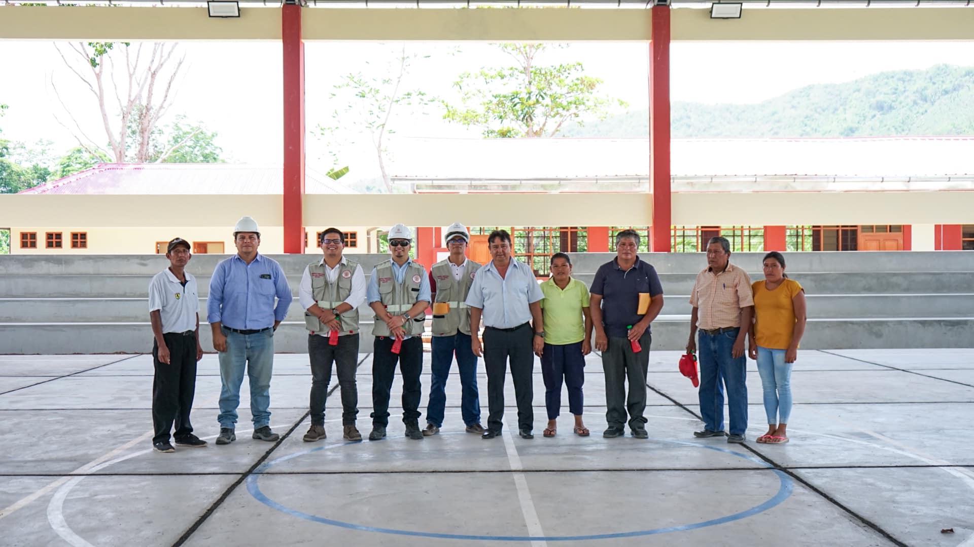 Recepción de obra en Nueva Florida