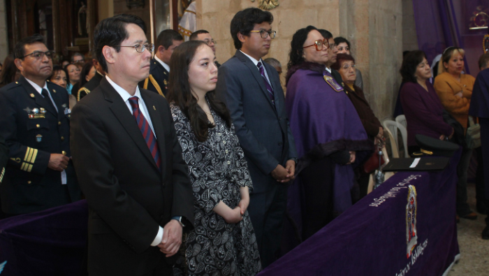 La Embajada del Perú en Bolivia y el Consulado General del Perú en La Paz rinden homenaje al Señor de los Milagros