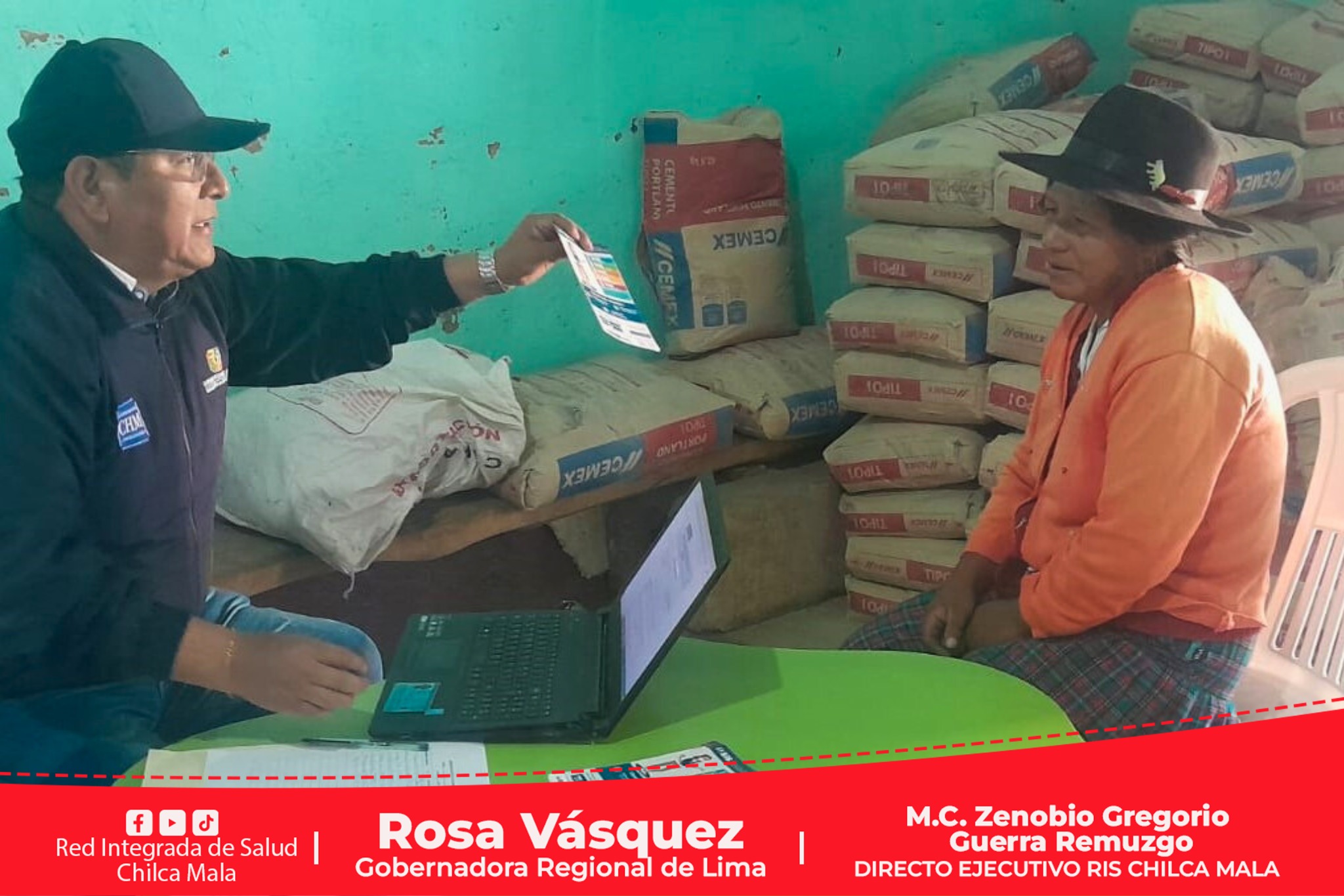 RIS Chilca Mala realiza Campaña de Salud Integral - Afiliación y Actualización de datos SIS en Yauyos