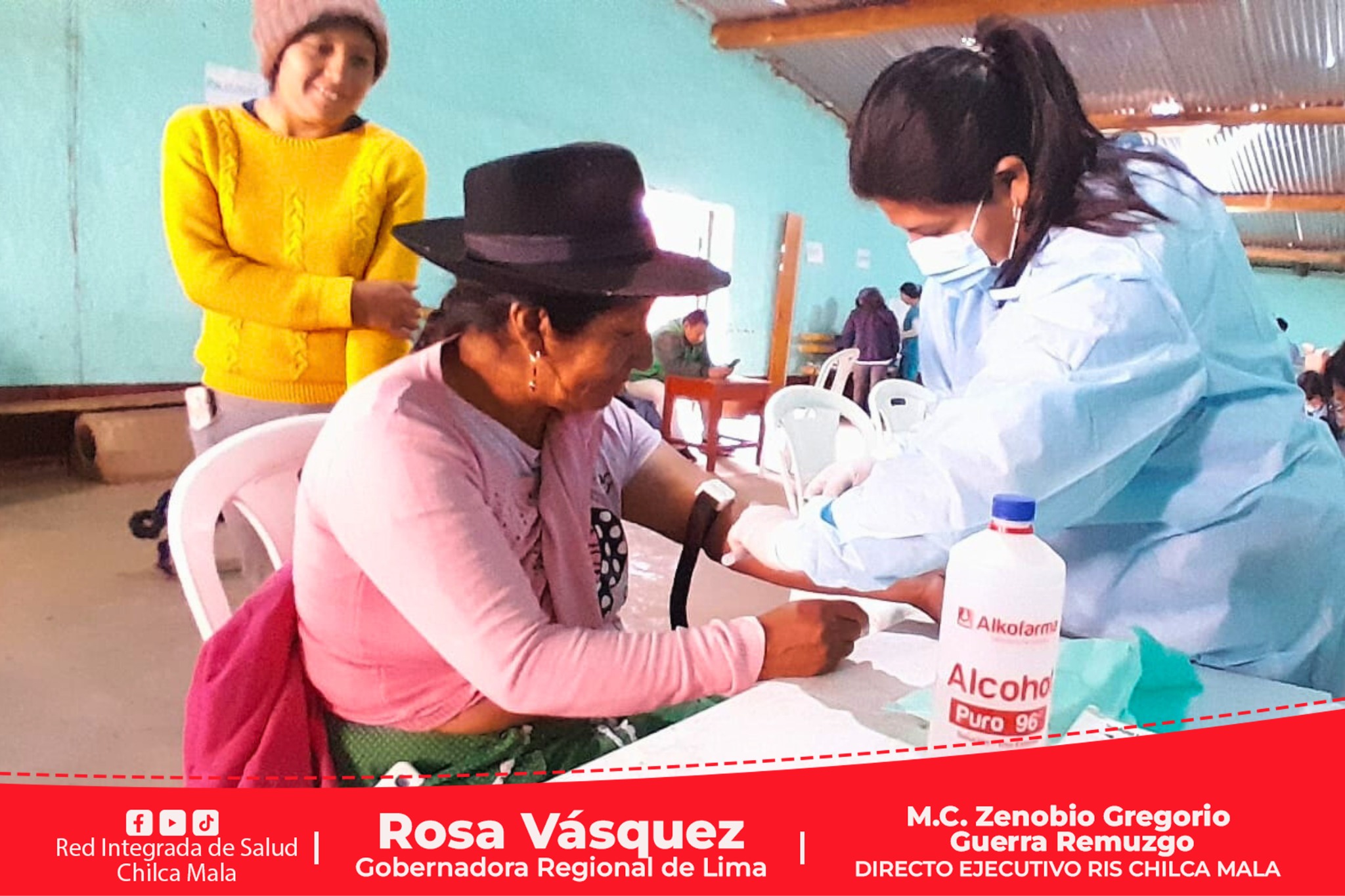 RIS Chilca Mala realiza Campaña de Salud Integral - Afiliación y Actualización de datos SIS en Yauyos