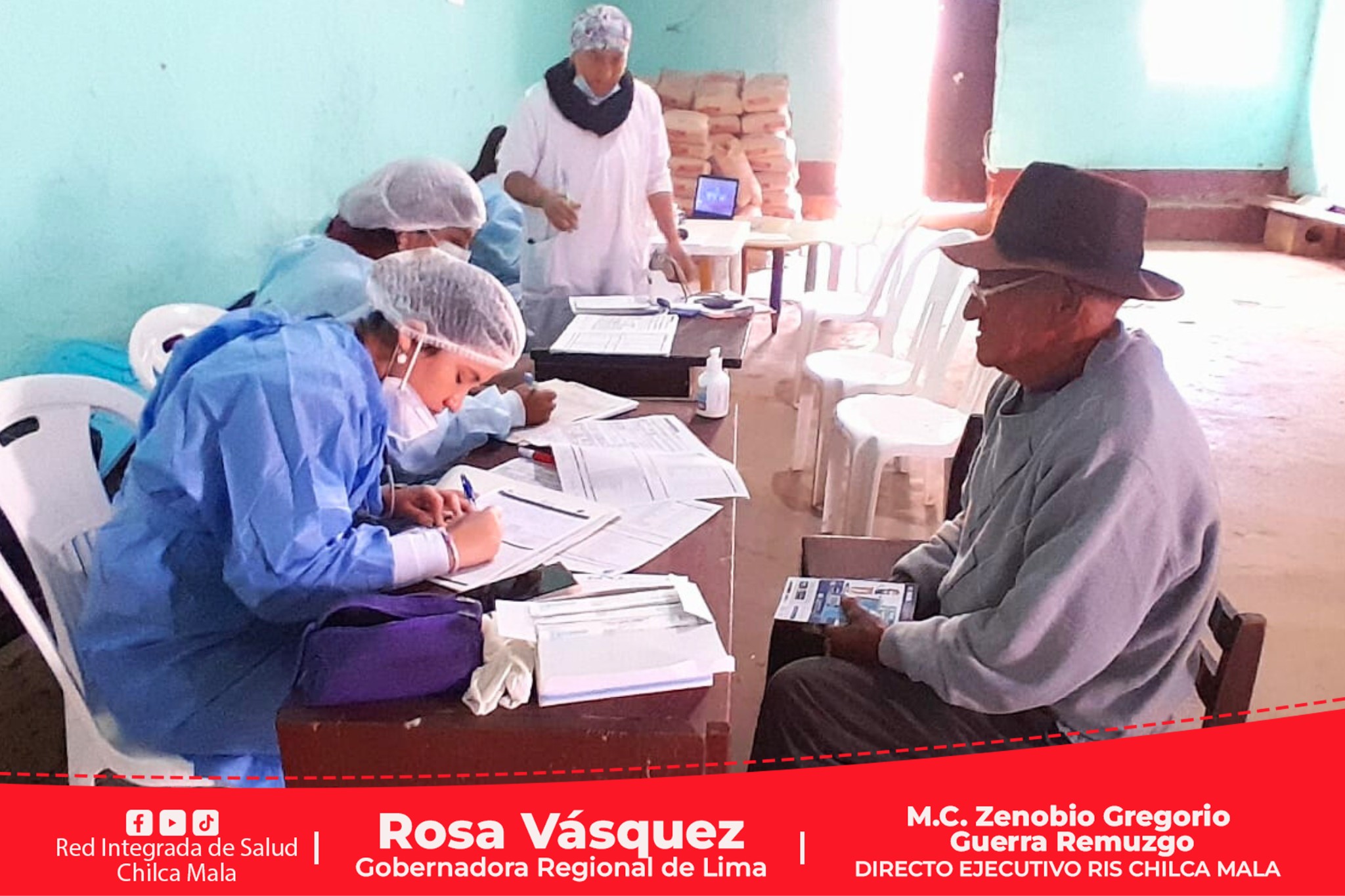 RIS Chilca Mala realiza Campaña de Salud Integral - Afiliación y Actualización de datos SIS en Yauyos