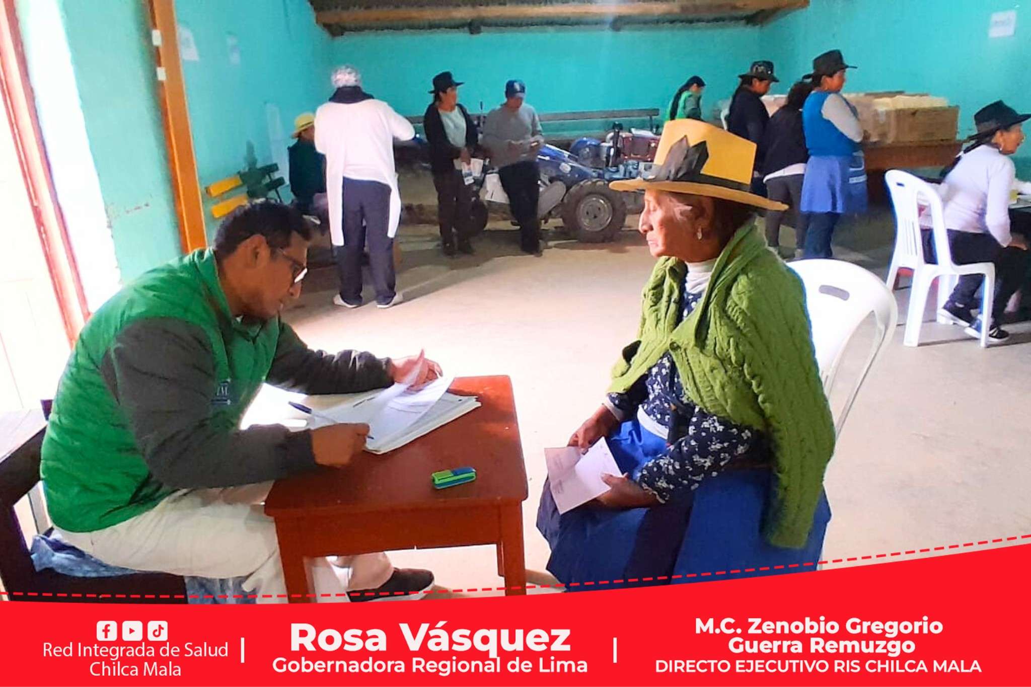 RIS Chilca Mala realiza Campaña de Salud Integral - Afiliación y Actualización de datos SIS en Yauyos