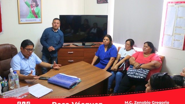 Titular de la RIS Chilca Mala lidera reunión con jefes de establecimientos de salud