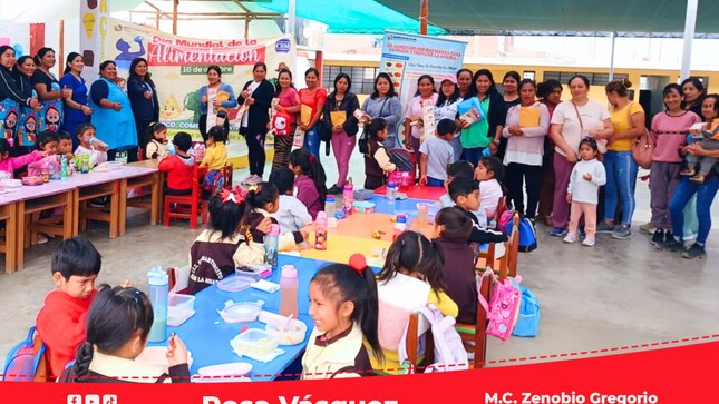 GORE Lima promueve concurso de Loncheras Escolares Saludables en San Marcos de la Aguada