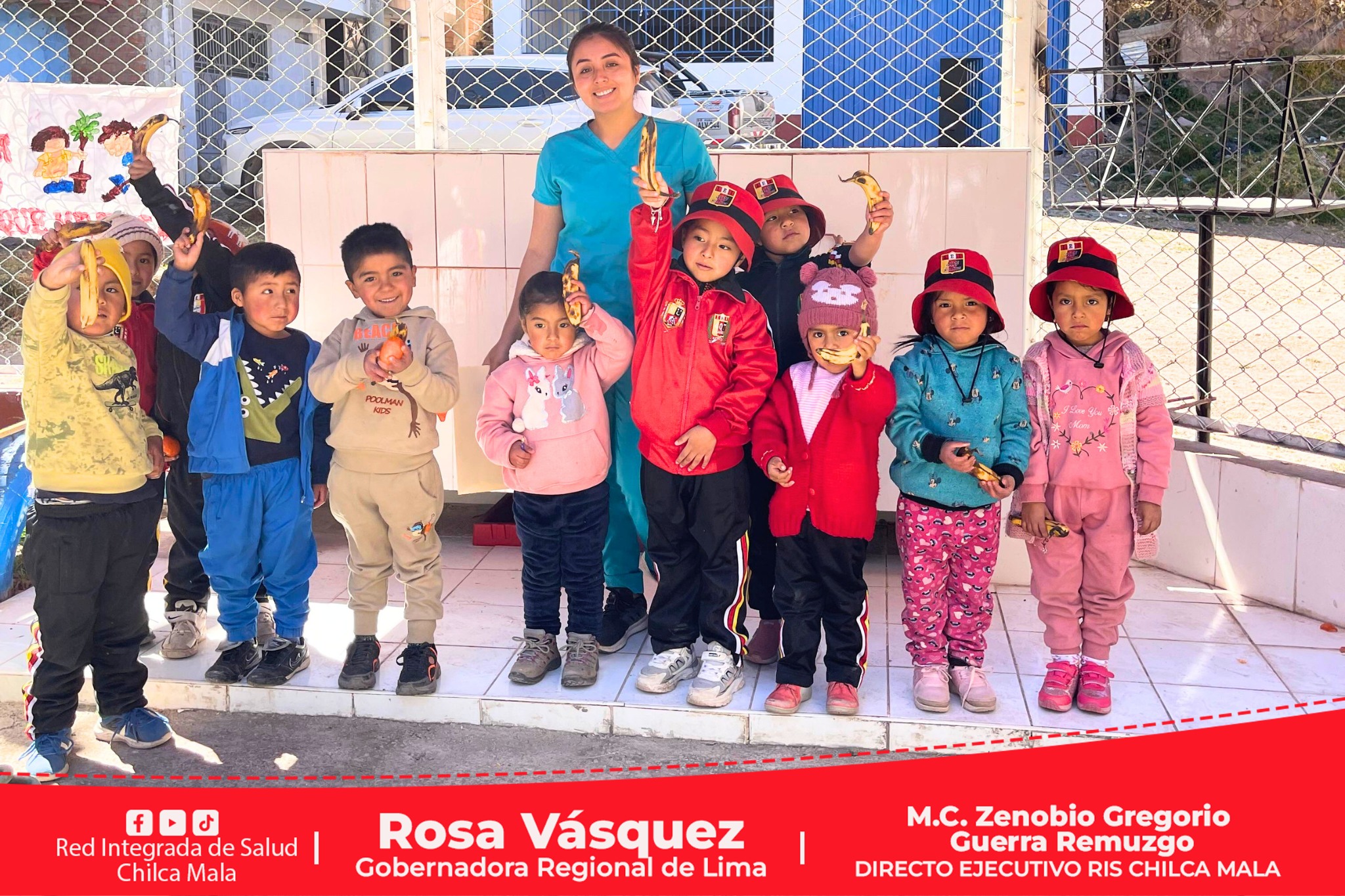RIS Chilca Mala realiza sesiones demostrativas para prevenir anemia en el distrito de Huañec en la provincia de Yauyos