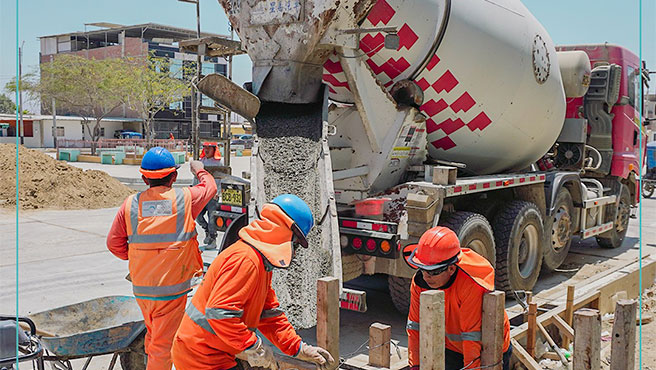 Pavimentación en el Tablazo presenta un avance del 72%.