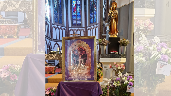 Rinden homenajes al Señor de los Milagros en La Haya y Rotterdam