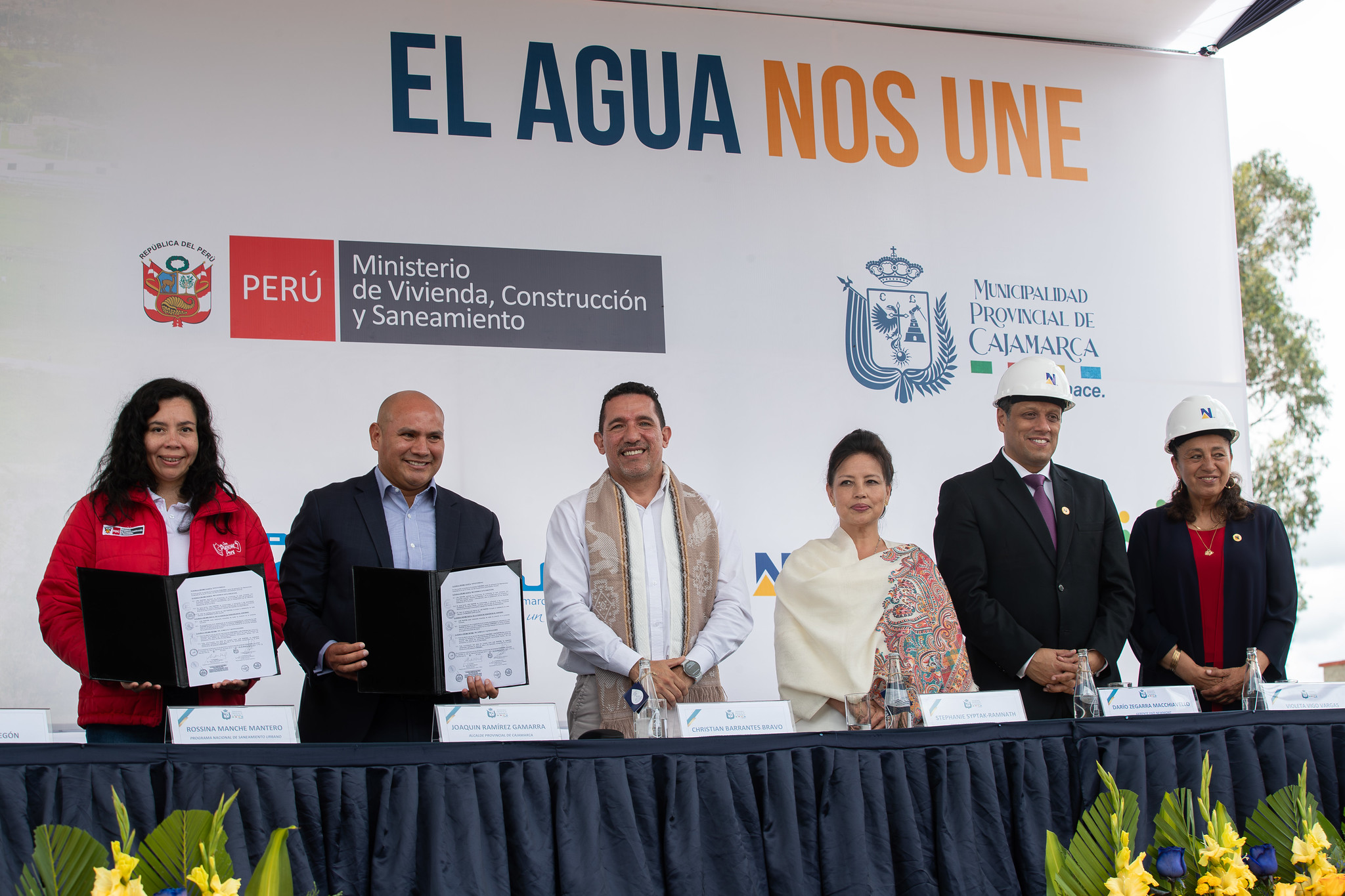 Bajo la modalidad de Obras por Impuestos (OxI), se construirá pozo tubular y reservorio que asegurarán el abastecimiento hídrico en el norte de la ciudad de Cajamarca.