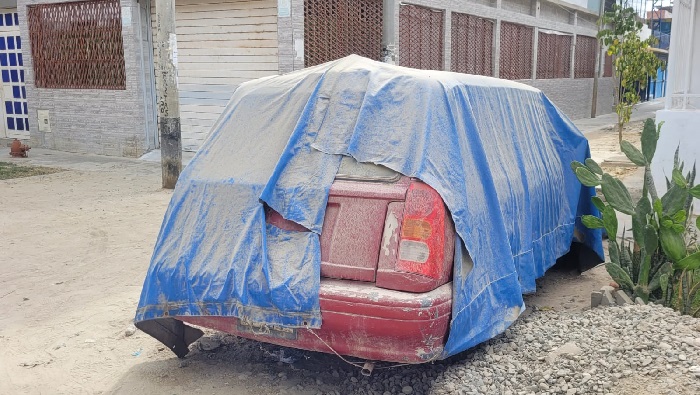 Vehículos en estado de abandono