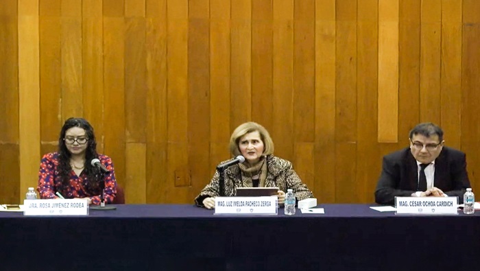 Presidenta del TC Luz Pacheco participó como ponente en Congreso Internacional de la Unión Iberoamericana de Universidades y Cortes Supremas y Constitucionales en México