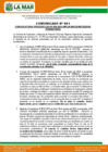 Vista preliminar de documento COMUNICADO SOBRE LA ABSOLUCIÓN DE RECLAMOS DE LA CONVOCATORIA CAS Nº 009-2024-MPLM-SM/CE
