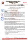 Vista preliminar de documento RESOLUCIÓN DE ALCALDIA N° 145-2024-MDV-CH. DESIGNAR A PARTIR DE LA FECHA AL SR. JUAN VALENCIA COAQUIRAC COMO SECRETARIO TECNICO DE SEGURIDAD CIUDADANA DEL DISTRITO DE VELILLE