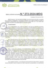 Vista preliminar de documento Resolución de Alcaldía N° 272-2024-MDG