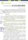 Vista preliminar de documento Resolución de Alcaldía N° 273-2024-MDG