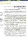 Vista preliminar de documento Resolución de Alcaldía N° 109-2024-MDG