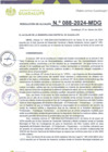 Vista preliminar de documento Resolución de Alcaldía N° 088-2024-MDG